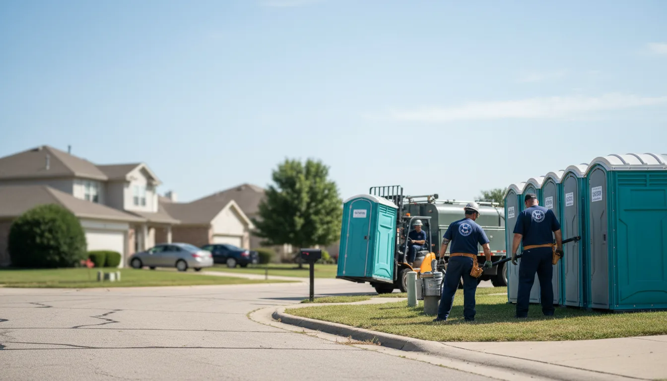 Porta Potty Rental in Kansas City, MO near me